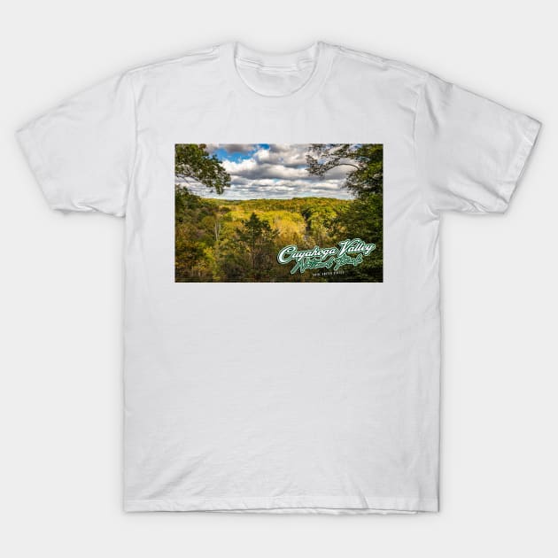 Cuyahoga Valley National Park Gorge Parkway Overlook T-Shirt by Gestalt Imagery